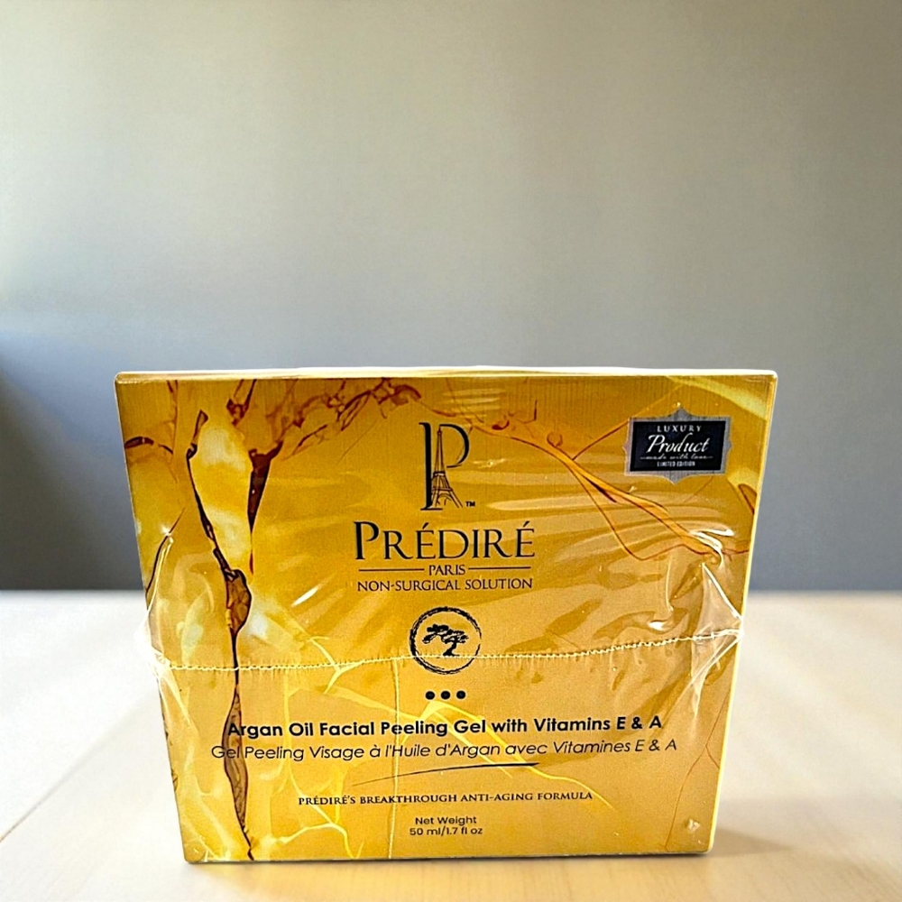 ✨ Prédiré Paris Argan Oil Facial Peeling Gel with Vitamins E & A – 50 ml / 1.7 f